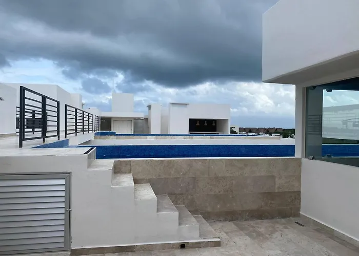 Spacious And Comfortable Ph With Private Pool In Zama Tulum